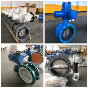 D943H-10C，DN350，PN10手電兩用法蘭電動(dòng)蝶閥